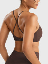 DICORYA — Brassière de sport à dos torsadé