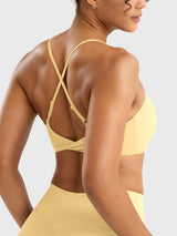 DICORYA — Brassière de sport à dos torsadé