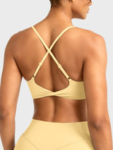 DICORYA — Brassière de sport à dos torsadé