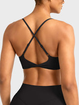 DICORYA — Brassière de sport à dos torsadé