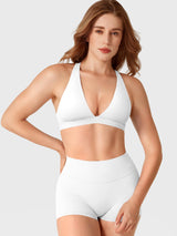 DICORYA — Brassière de sport décolleté en V