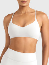 DICORYA — Brassière de sport à dos torsadé