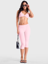 DICORYA — Legging corsaire gainant sans couture