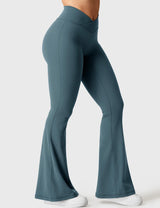 DICORYA — Legging évasé ceinture en V