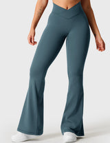 DICORYA — Legging évasé ceinture en V