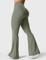 DICORYA — Legging évasé ceinture en V