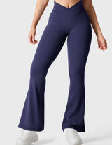 DICORYA — Legging évasé à ceinture en V