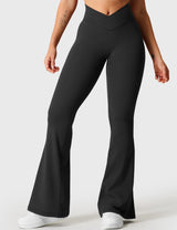 DICORYA — Legging évasé ceinture en V