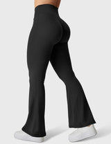 DICORYA — Legging évasé à ceinture en V