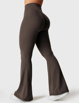 DICORYA — Legging évasé ceinture en V
