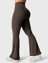 DICORYA — Legging évasé à ceinture en V