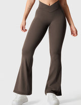 DICORYA — Legging évasé à ceinture en V