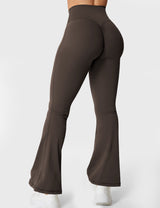 DICORYA — Legging évasé à ceinture en V