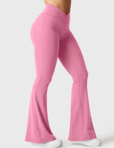 DICORYA — Legging évasé ceinture en V