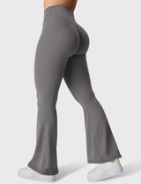 DICORYA — Legging évasé à ceinture en V
