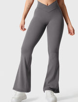 DICORYA — Legging évasé à ceinture en V