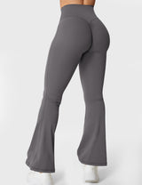 DICORYA — Legging évasé à ceinture en V