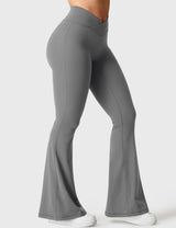 DICORYA — Legging évasé ceinture en V
