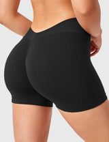DICORYA — Short sans couture à ceinture croisée