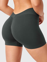 DICORYA — Short sans couture à ceinture croisée