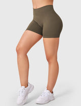 DICORYA — Short sans couture à ceinture croisée