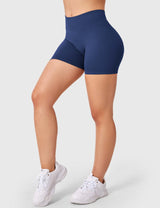 DICORYA — Short sans couture à ceinture croisée