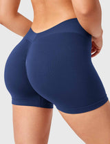 DICORYA — Short sans couture à ceinture croisée