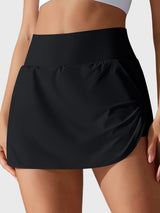 DICORYA — Jupe-short de tennis taille haute