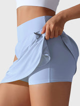 DICORYA — Jupe-short de tennis taille haute