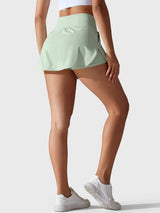 DICORYA — Jupe-short de tennis taille haute