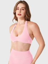 DICORYA — Brassière de sport col américain dos nu