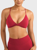 DICORYA — Brassière de sport minimaliste à bretelles fines