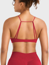 DICORYA — Brassière de sport minimaliste à bretelles fines