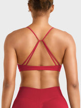 DICORYA — Brassière de sport minimaliste à bretelles fines