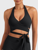 DICORYA — Brassière de sport croisée style ballet