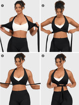 DICORYA — Brassière de sport croisée style ballet