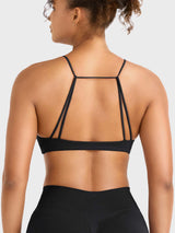 DICORYA — Brassière de sport minimaliste à bretelles fines