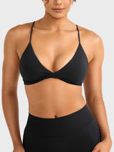 DICORYA — Brassière de sport minimaliste à bretelles fines