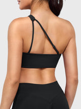 DICORYA — Brassière de sport asymétrique une épaule