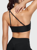 DICORYA — Brassière de sport asymétrique une épaule