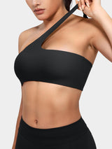 DICORYA — Brassière de sport asymétrique une épaule