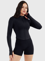 DICORYA — Veste zippée sans couture