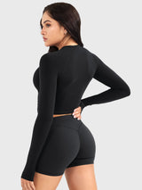 DICORYA — Haut sans couture manches longues