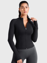DICORYA — Veste de sport zippée ajustée