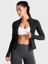 DICORYA — Veste de sport zippée ajustée