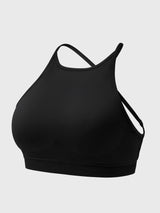 DICORYA — Brassière de sport col montant dos nu