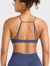 DICORYA — Brassière de sport minimaliste à bretelles fines
