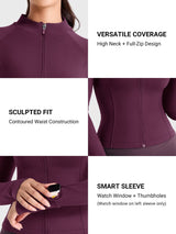DICORYA — Veste de sport zippée ajustée