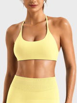 DICORYA — Brassière de sport dos torsadé