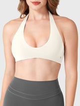 DICORYA — Brassière de sport col américain dos nu